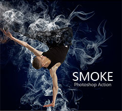 极品PS动作－烟雾缭绕(含高清视频教程)：Smoke Photoshop Action